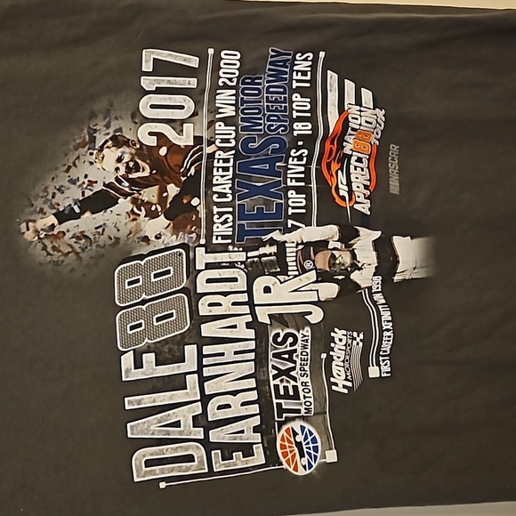 Port & Company Dale Earnhardt 2017 TX Motor Speedway Career Cup Short Sleeve Tee - Picture 3 of 7